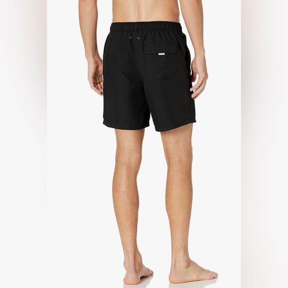 Calvin Klein Men's Elastic Waist Quick Dry Swim Trunk - Picture 2 of 13